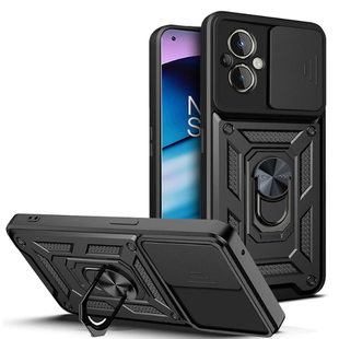 PC + TPU чехол Camshield armor для OnePlus Nord N20 (5G) / черный 090497 фото