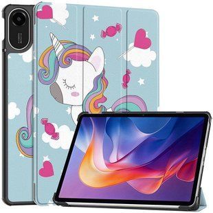 Чехол книжка Crazy Horse на Xiaomi Redmi Pad 2 (11") / pony 100009 фото