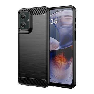 TPU чехол накладка Urban для Motorola G55 (5G) / черный 098249 фото