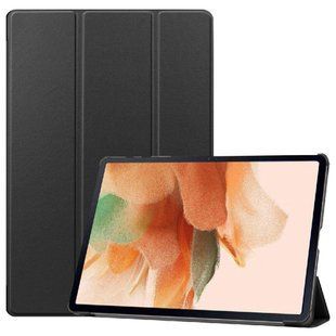 Чохол книжка Crazy Horse для Samsung Galaxy Tab S8 Plus / Tab S7 FE (12.4") / чорний 093925 фото