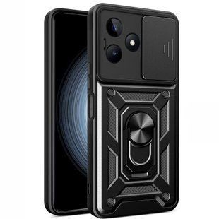 PC + TPU чохол Camshield armor для Realme C51 / чорний 095705 фото