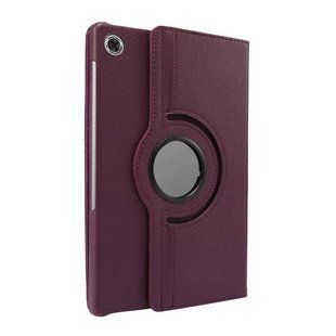 Кожаный чехол книжка 360 для Lenovo Tab 2025 (10.1") / баклажановый 100830 фото