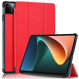 Чехол книжка Crazy Horse на Xiaomi Mi Pad 6 (11") / красный 091152 фото