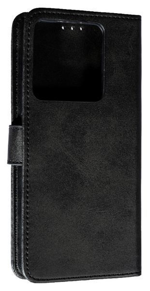 Шкіряний чохол-книжка Business Book на Xiaomi Redmi Note 13 (5G) / чорний 095941 фото