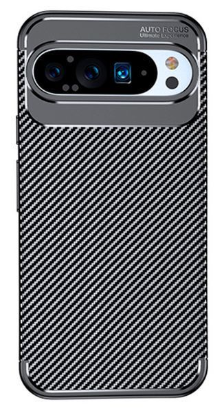 TPU чехол накладка Autofocus для Google Pixel 9 Pro XL / черный 201855 фото