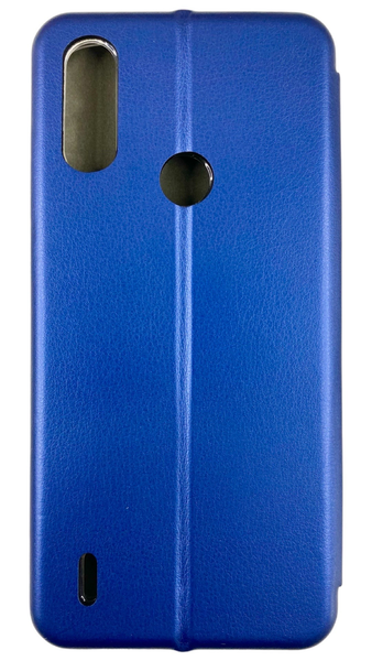 Чохол книжка Elegant book для Motorola E7 Power ( на мото е7 повер) синій 84718 фото