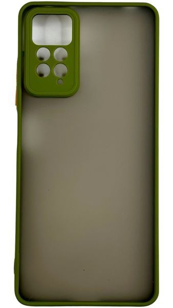 TPU чохол накладка Matte Color Case для Xiaomi Redmi Note 11 Pro світло-зелений 092059 фото