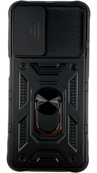 PC + TPU чохол Armor Camshield для Samsung Galaxy A23 (на самсунг а23) чорний 085937 фото
