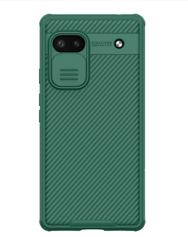 Противоударный CamShield Pro Case Nillkin для Google Pixel 6A зеленый 090107 фото