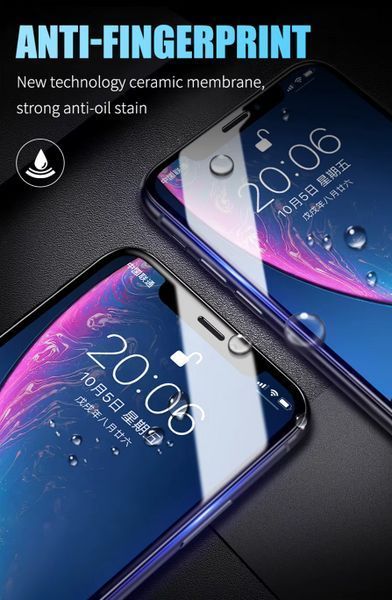 Керамічне захисне скло CERAMIC для Motorola Edge 40 Neo / чорний 202491 фото