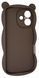 Силіконовий 3D чохол Hello Bear для iPhone 16 / brown 202480 фото 2