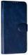 Кожаный чехол книжка Business Book на Xiaomi Redmi Note 13 Pro (4G) / dark blue 200748 фото 1