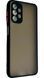 TPU чохол накладка Matte Color Case для Samsung Galaxy A23 чорний 092559 фото 1