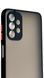 TPU чохол накладка Matte Color Case для Samsung Galaxy A23 чорний 092559 фото 2
