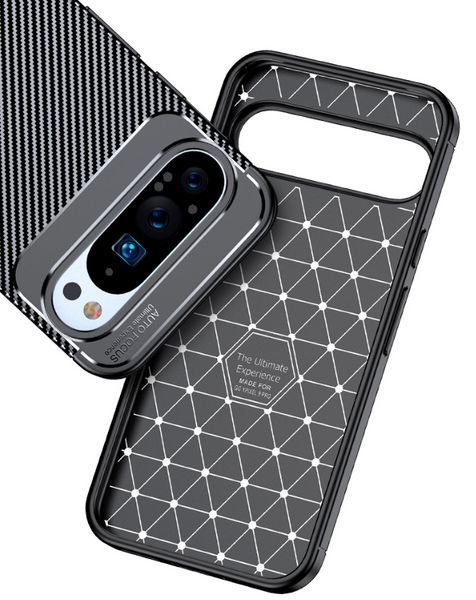 TPU чехол накладка Autofocus для Google Pixel 9 Pro XL / черный 201855 фото