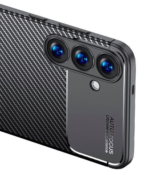 TPU чехол накладка Autofocus для Samsung Galaxy S25 Plus / черный 202134 фото