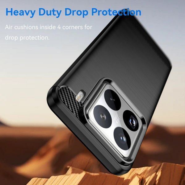 TPU чохол накладка Urban для Xiaomi 15 Pro / червоний 202910 фото