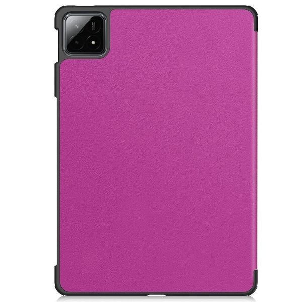 Чохол книжка Crazy Horse на Xiaomi Pad 6S Pro (12.4") / баклажановий 096575 фото