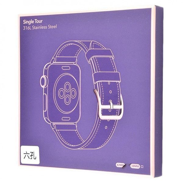 Ремінець Apple Watch Classic Leather Perfo 38 mm/40 mm (1 вид) 16628 фото