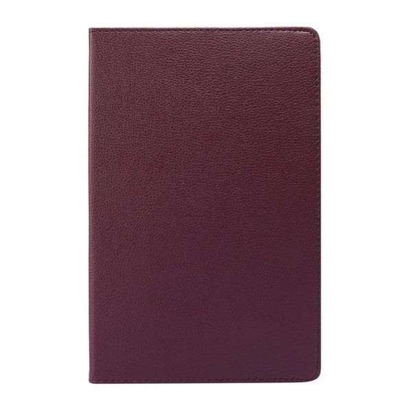 Шкіряний чохол книжка 360 для Lenovo Tab 2025 (10.1")/ баклажановий 100830 фото