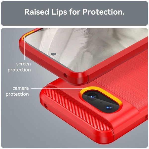 TPU чехол накладка Urban для Google Pixel 8A / красный 095497 фото