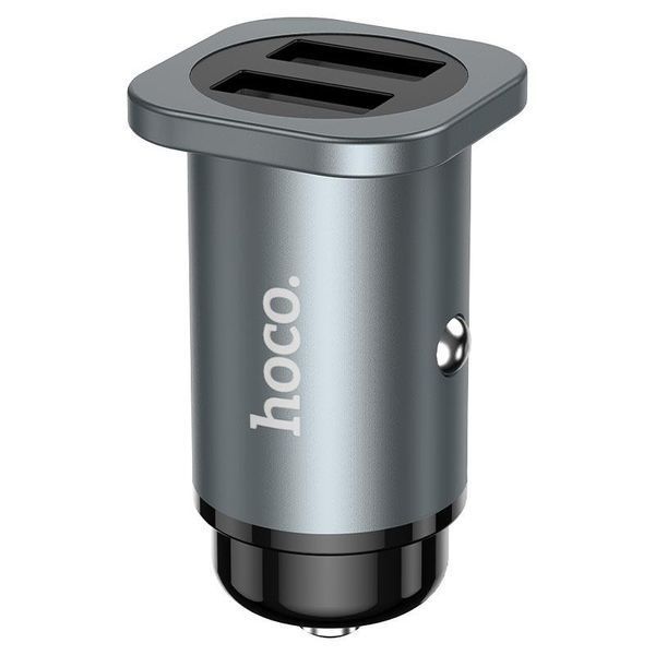 АЗУ Hoco NZ4 Wise road 2USB 2.4A (24W QC3.0) черный 86929 фото
