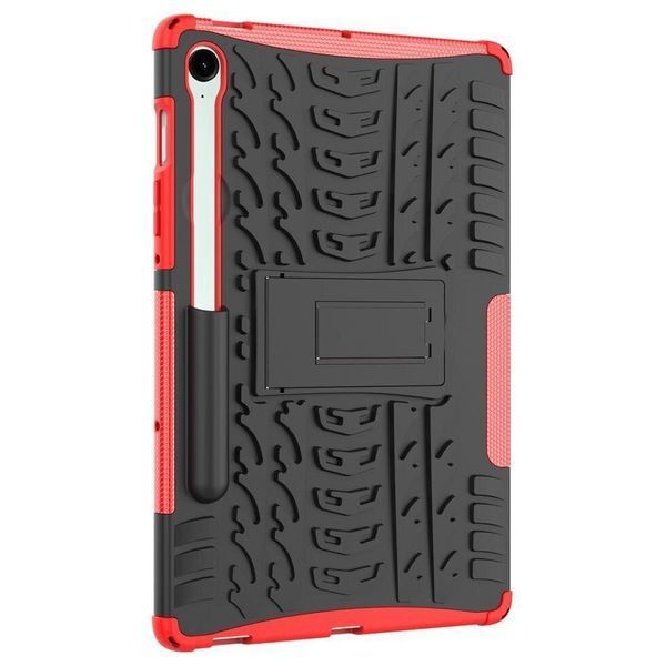 PC + TPU чохол Armor на Samsung Tab S9 FE червоний 095574 фото