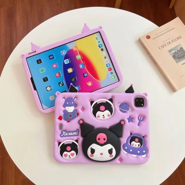 Чохол Kuromi case на Samsung Galaxy Tab A8 (X200 / X205) 10.5" / фіолетовий 098169 фото