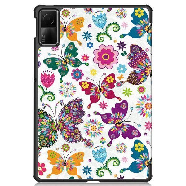 Чехол книжка Crazy Horse на Xiaomi Redmi Pad SE (11") / butterfly 093139 фото