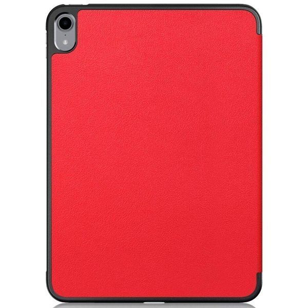 Шкіряний чохол книжка Crazy Horse на планшет iPad 10.9" 2022 (10th Gen) / червоний 099252 фото