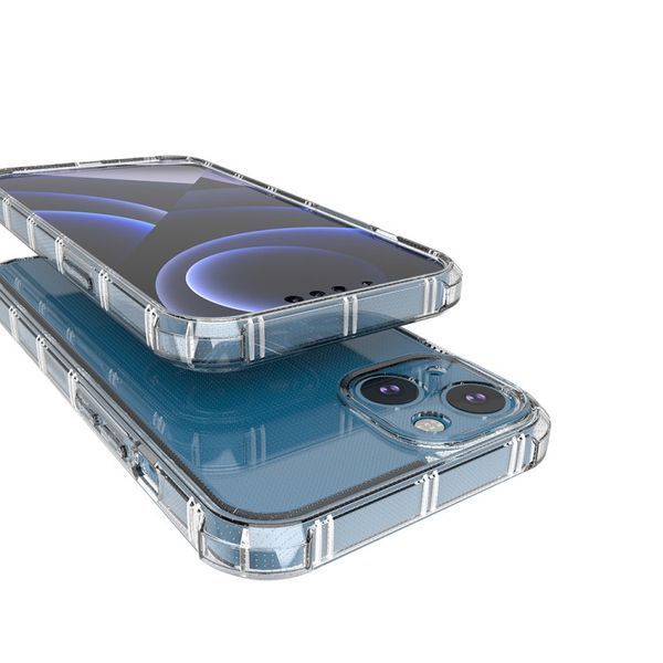Чохол накладка WXD для iPhone 15 (закрита камера) / прозорий 092259 фото