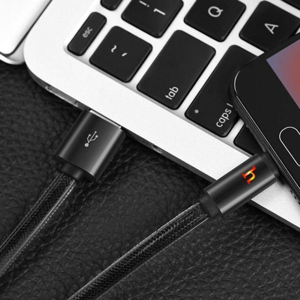USB кабель Hoco UPL12 Plus Jelly Braided Micro USB Cable (1.2m) (4 цвета) 80610 фото