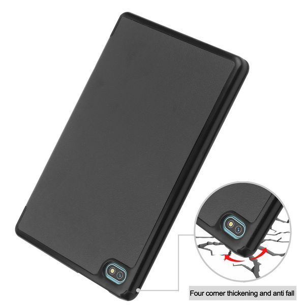 Шкіряний чохол-книжка Crazy Horse для Blackview Tab 7 чорний 089753 фото