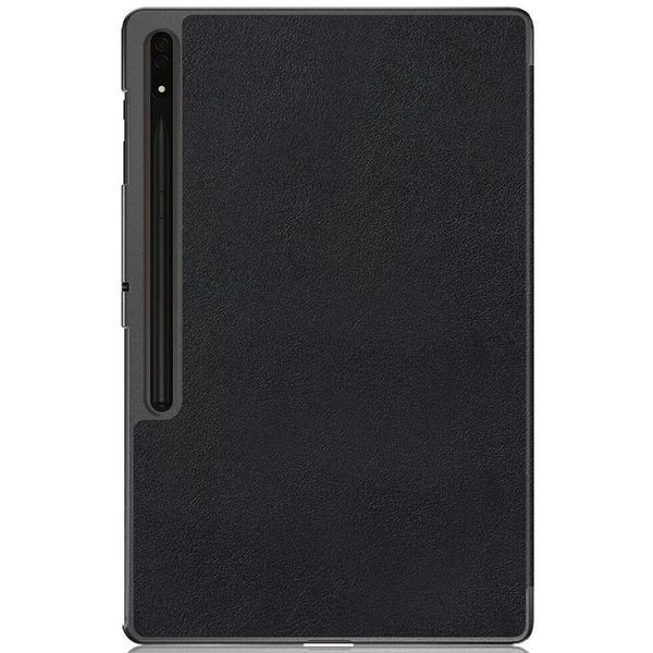 Чохол книжка Crazy Horse для Samsung Galaxy Tab S9 Ultra (14.6") / чорний 097724 фото