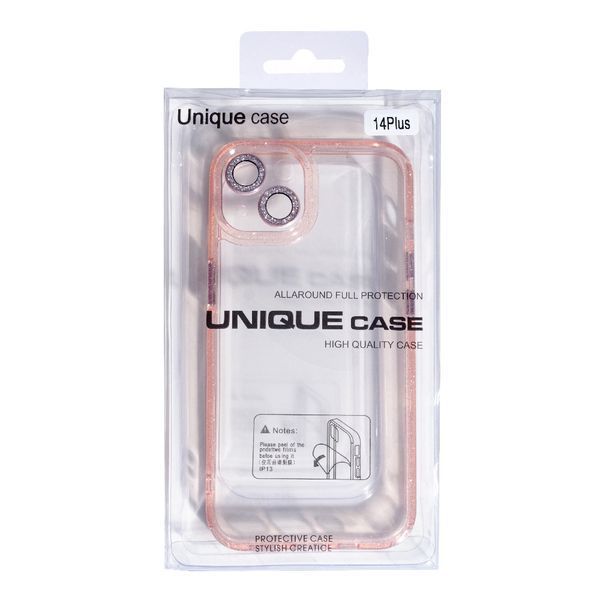 TPU чохол Brilliant на iPhone 14 Plus (на айфон 14 плюс) рожевий 086631 фото
