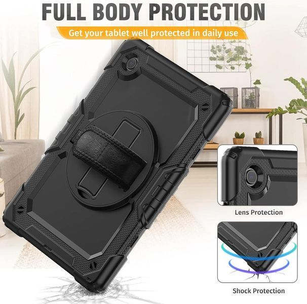 PC + TPU чехол Armor Cover Tablet на планшет Samsung Galaxy Tab S6 Lite (10.4") / черный 096955 фото