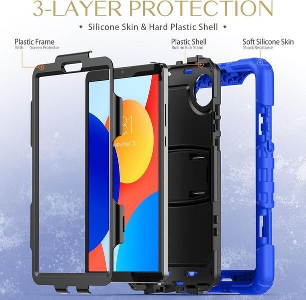 Чехол Massive Armor Tablet на планшет Xiaomi Redmi Pad SE (8.7") / синий 098589 фото