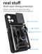 PC + TPU чехол Camshield armor для Vivo Y33s / черный 89450 фото 4