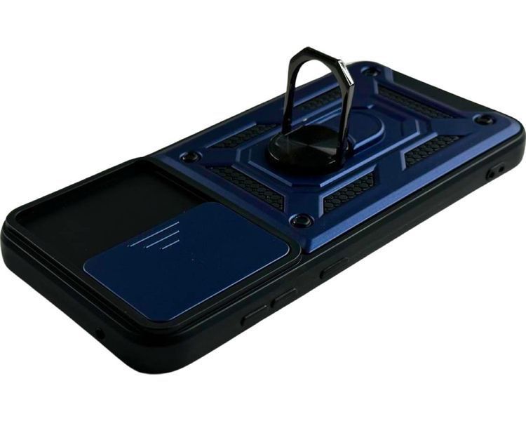 PC + TPU чехол Camshield armor для Samsung Galaxy S23 FE / синий 093159 фото