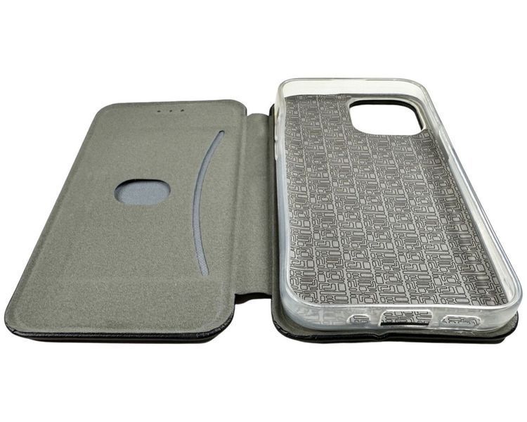 Чехол книжка Elegant book на iPhone 12 Mini черный 091655 фото