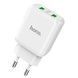 СЗУ Hoco N6 Home Charger Charmer dual port QC3.0 charge белый 90348 фото 2