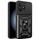 PC + TPU чохол Camshield armor для Realme C51 / чорний 095705 фото 1