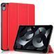 Шкіряний чохол книжка Crazy Horse на планшет iPad 10.9" 2022 (10th Gen) / червоний 099252 фото 1