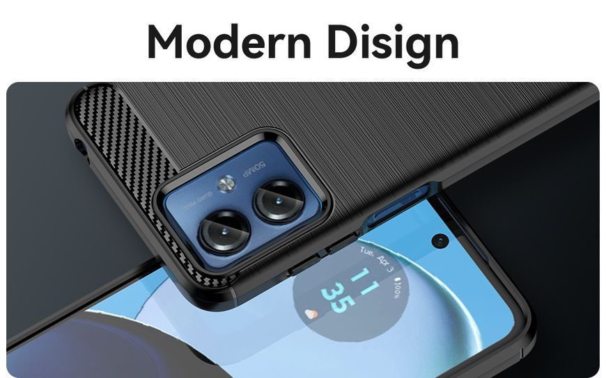 TPU чохол Urban для Motorola G54 Power / чорний 202560 фото