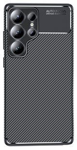 TPU чехол накладка Autofocus для Samsung Galaxy S25 Ultra / черный 202135 фото