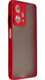 TPU чехол накладка Matte Color Case для Xiaomi Redmi Note 12 Pro 5G красный 092010 фото