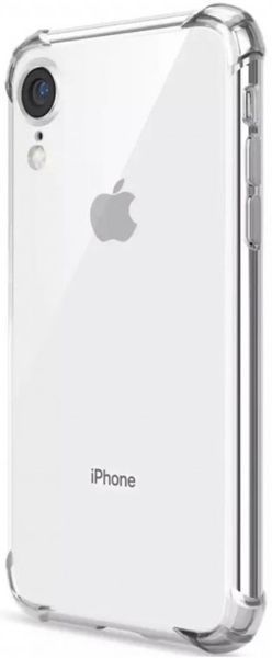 Чохол WXD силіконовий протиударний для iPhone XR / прозорий 097391 фото