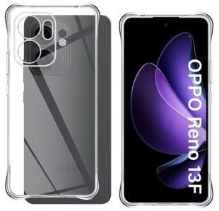 Протиударний чохол WXD для Oppo Reno 13F (4G) / прозорий 098878 фото
