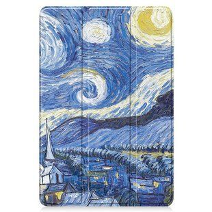 Чехол книжка Crazy Horse на Xiaomi Redmi Pad SE (11") / звездная ночь 093140 фото