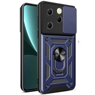 PC + TPU чехол Camshield Armor для Infinix Hot 40 Pro (X6837) / синий 095720 фото
